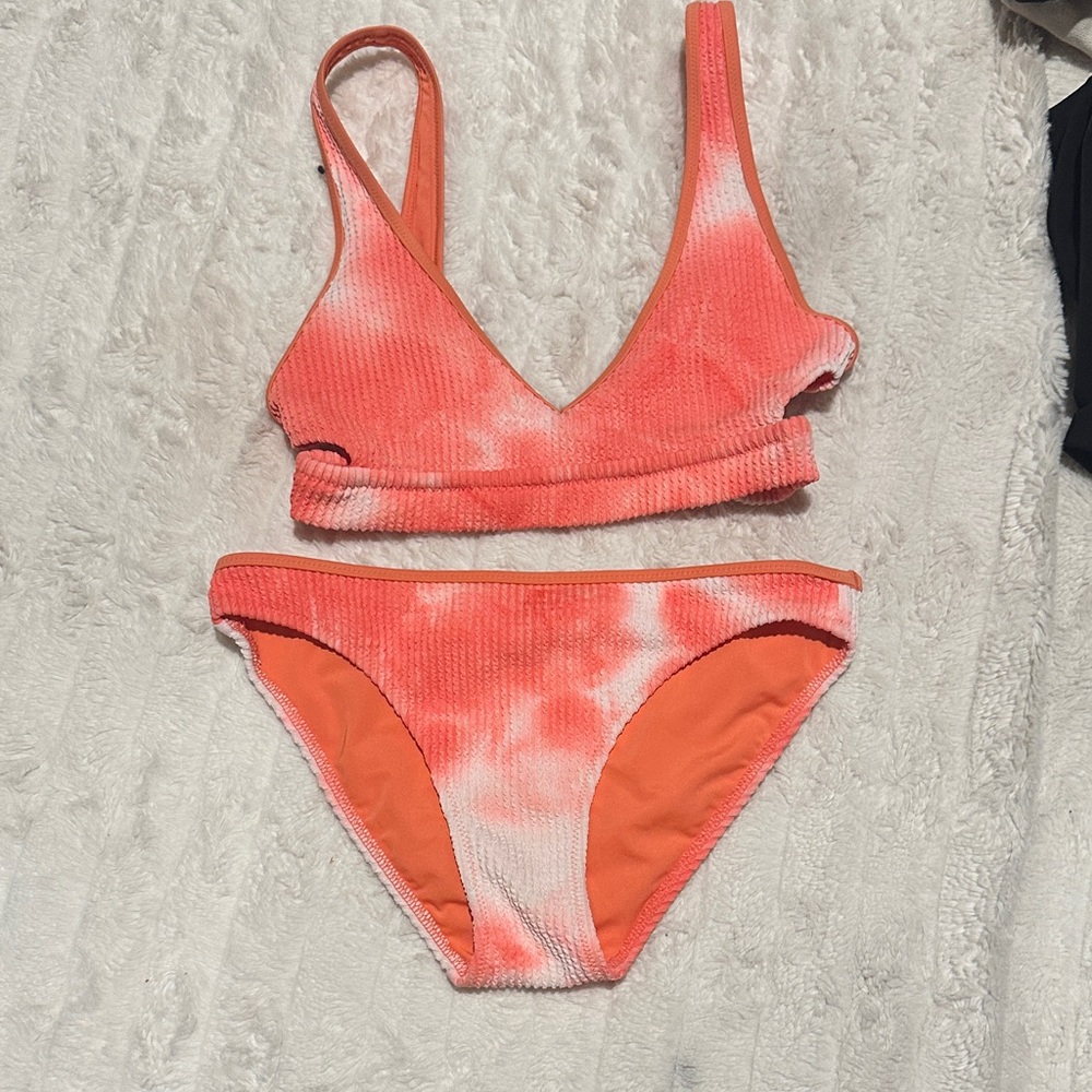Aerie Bright Orange Bikini Bottom